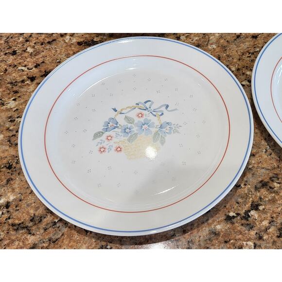 Corelle Country Cornflower (Set Of 12 Pieces) 1988-1993, Made In USA - Picture 6 of 16